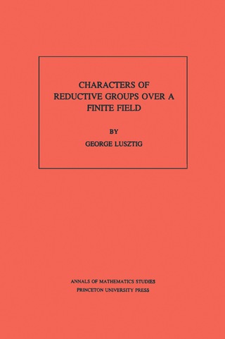 Imagen de portada: Characters of Reductive Groups over a Finite Field 9780691083513