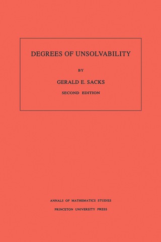 Cover image: Degrees of Unsolvability 9780691079417