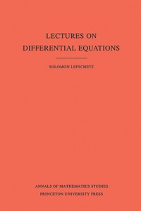 Titelbild: Lectures on Differential Equations. (AM-14), Volume 14 9780691083957