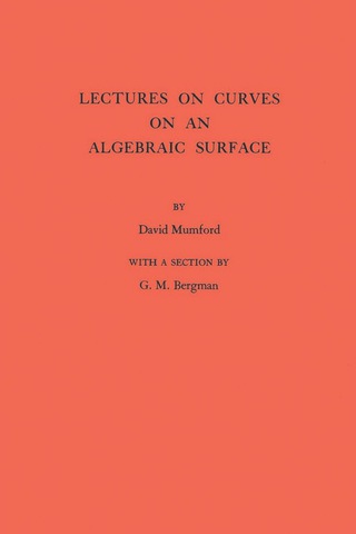 Cover image: Lectures on Curves on an Algebraic Surface 9780691079936