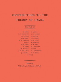 Imagen de portada: Contributions to the Theory of Games (AM-39), Volume III 9780691079363