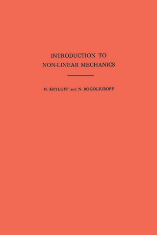 Cover image: Introduction to Non-Linear Mechanics 9780691079851