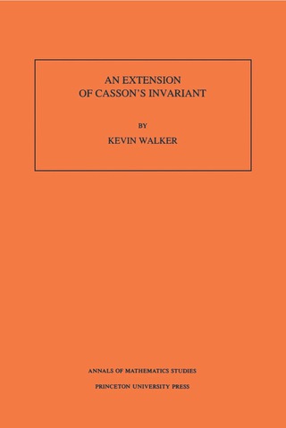 Cover image: An Extension of Casson's Invariant 9780691025322