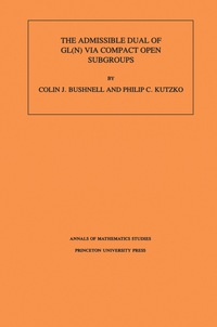 Omslagafbeelding: The Admissible Dual of GL(N) via Compact Open Subgroups. (AM-129), Volume 129 9780691021140