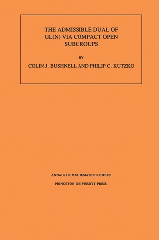 Imagen de portada: The Admissible Dual of GL(N) via Compact Open Subgroups 9780691021140