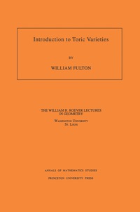 Titelbild: Introduction to Toric Varieties. (AM-131), Volume 131 9780691000497