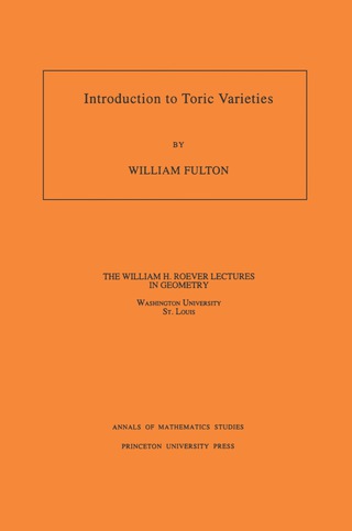Cover image: Introduction to Toric Varieties 9780691000497