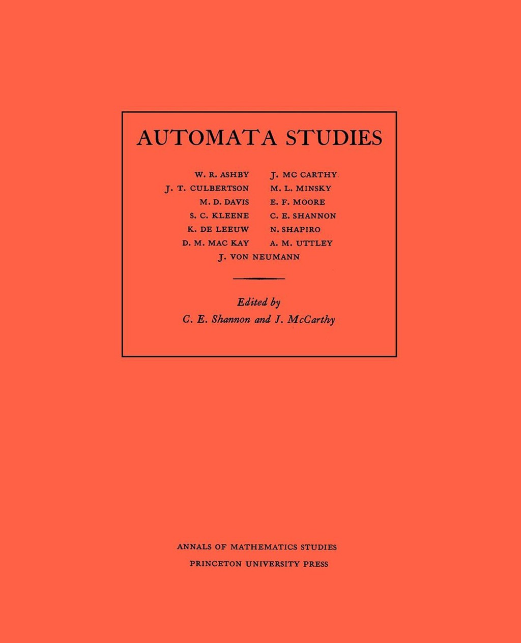 Automata Studies