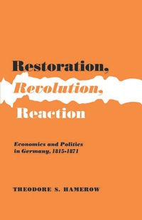 Imagen de portada: Restoration, Revolution, Reaction 9780691051468