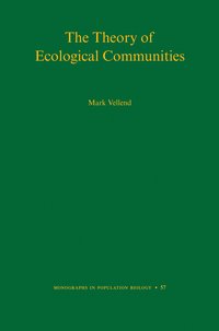 Titelbild: The Theory of Ecological Communities (MPB-57) 9780691164847