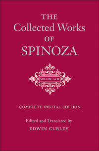 Imagen de portada: The Collected Works of Spinoza, Volumes I and II