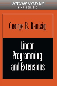 Omslagafbeelding: Linear Programming and Extensions 9780691059136