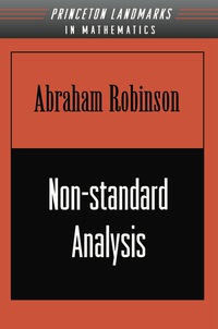 Cover image: Non-standard Analysis 9780691044903