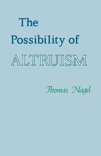 Cover image: The Possibility of Altruism 9780691020020