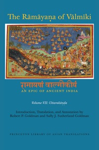 Imagen de portada: The Rāmāyaṇa of Vālmīki: An Epic of Ancient India, Volume VII 9780691066646
