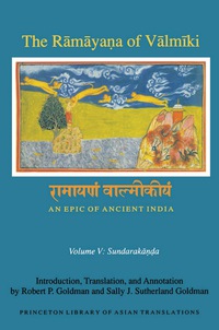 Imagen de portada: The Rāmāyaṇa of Vālmīki: An Epic of Ancient India, Volume V 9780691173917