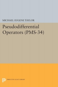 Cover image: Pseudodifferential Operators 9780691082820