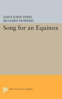 Cover image: Song for an Equinox 9780691099385