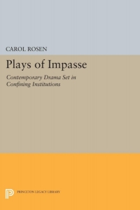 Cover image: Plays of Impasse 9780691613260