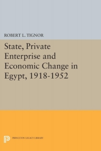 صورة الغلاف: State, Private Enterprise and Economic Change in Egypt, 1918-1952 9780691054162