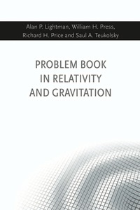 Cover image: Problem Book in Relativity and Gravitation 9780691177786