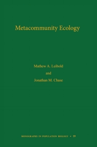 Cover image: Metacommunity Ecology, Volume 59 9780691049168