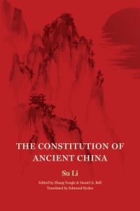 Imagen de portada: The Constitution of Ancient China 9780691171593