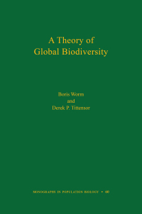 Titelbild: A Theory of Global Biodiversity (MPB-60) 9780691154831