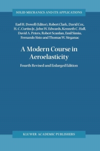 Cover image: A Modern Course in Aeroelasticity 4th edition 9781402020391