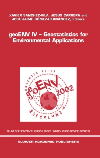 Immagine di copertina: geoENV IV — Geostatistics for Environmental Applications 1st edition 9781402020070