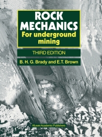 صورة الغلاف: Rock Mechanics 3rd edition 9781402020643