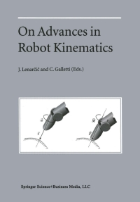 Cover image: On Advances in Robot Kinematics 1st edition 9781402022487