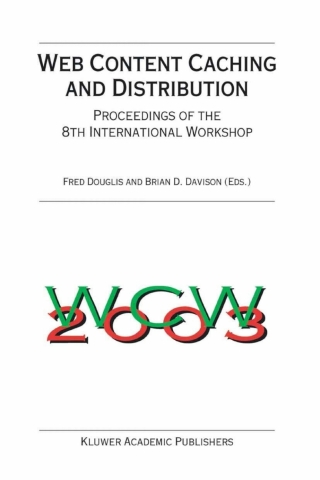 Cover image: Web Content Caching and Distribution 1st edition 9781402022579