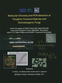 Cover image: Molecular Diversity and PCR-detection of Toxigenic Fusarium Species and Ochratoxigenic Fungi 1st edition 9781402022845