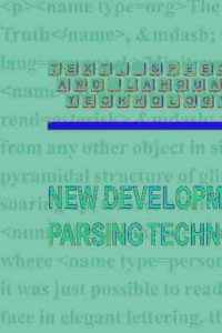 Immagine di copertina: New Developments in Parsing Technology 1st edition 9781402022937