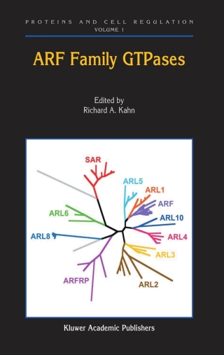 Cover image: ARF Family GTPases 1st edition 9781402017193