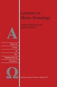 Imagen de portada: Lectures on Morse Homology 9781402026959