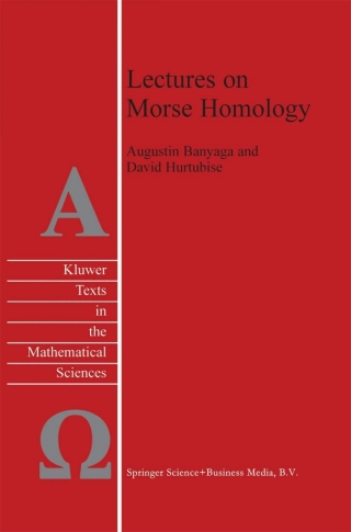 Cover image: Lectures on Morse Homology 9781402026959