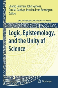 Cover image: Logic, Epistemology, and the Unity of Science 1st edition 9781402028076