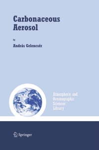 Cover image: Carbonaceous Aerosol 9781402028861