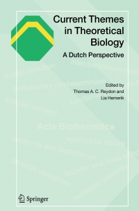 صورة الغلاف: Current Themes in Theoretical Biology 1st edition 9781402029011