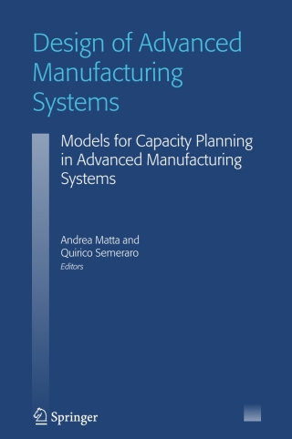 Cover image: Design of Advanced Manufacturing Systems 1st edition 9781402029301