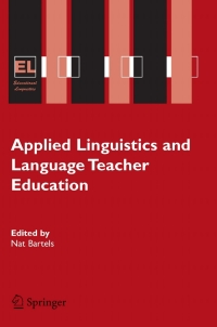 表紙画像: Applied Linguistics and Language Teacher Education 1st edition 9780387234519