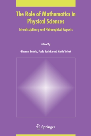 Cover image: The Role of Mathematics in Physical Sciences 1st edition 9781402031069