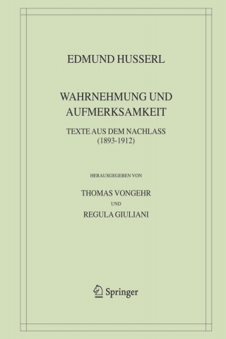 Cover image: Wahrnehmung und Aufmerksamkeit 9781402031175