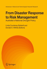 Cover image: From Disaster Response to Risk Management 1st edition 9781402031236