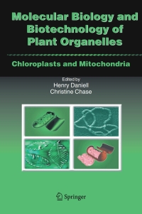 Omslagafbeelding: Molecular Biology and Biotechnology of Plant Organelles 1st edition 9781402027130