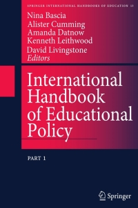 Cover image: International Handbook of Educational Policy 1st edition 9781402031892