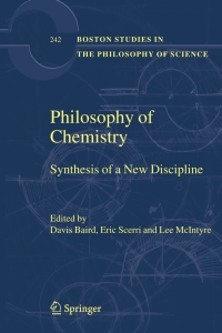 Imagen de portada: Philosophy of Chemistry 1st edition 9781402032561