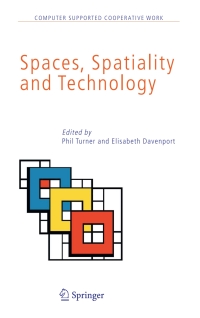 Cover image: Spaces, Spatiality and Technology 1st edition 9781402032721